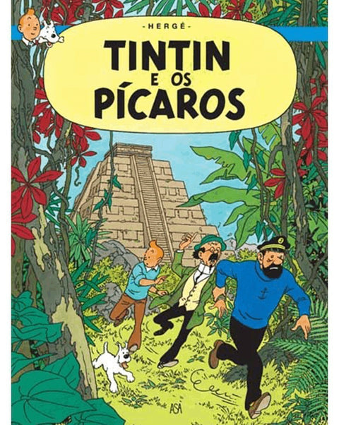 Tintin - Tintin e os Pícaros (Ed.Portuguesa, capa dura)