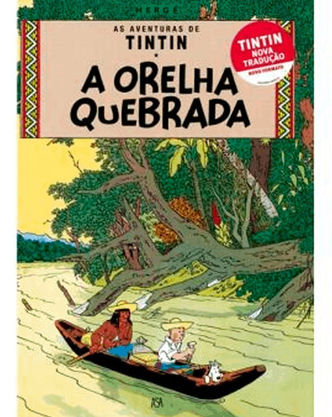 Tintin - A Orelha Quebrada (Ed.Portuguesa, capa dura)
