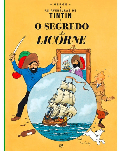Tintin - O Segredo do Licorne (Ed.Portuguesa, capa dura)
