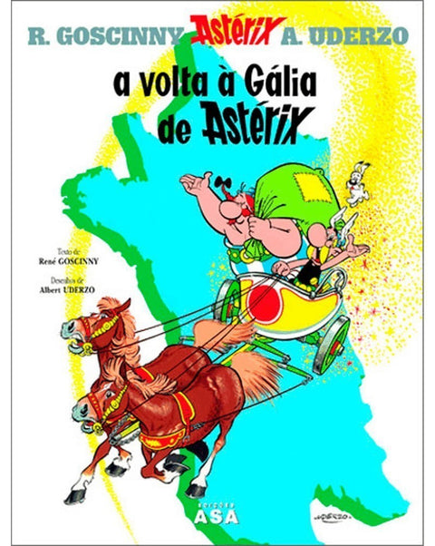 Astérix: A Volta à Gália de Astérix (Ed.Portuguesa, capa dura)
