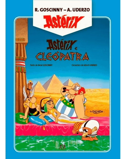 Astérix: Astérix e Cleópatra (Ed.Portuguesa, capa dura)