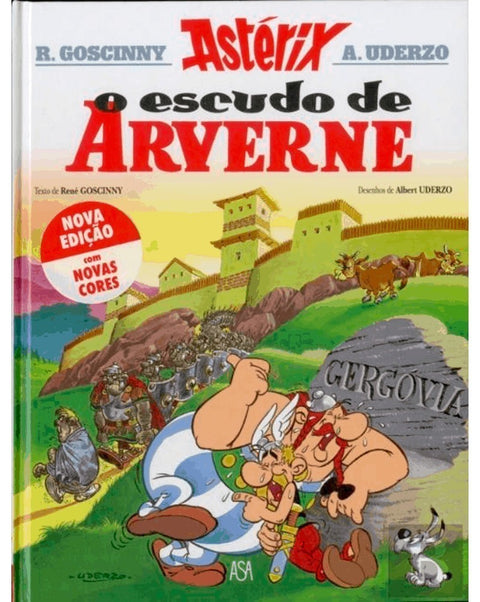 Astérix: O Escudo de Arverne (Ed.Portuguesa, capa dura)