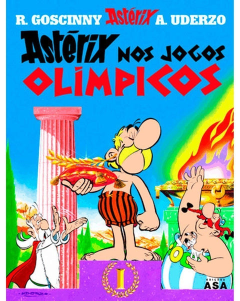 Astérix: Astérix nos Jogos Olímpicos (Ed.Portuguesa, capa dura)