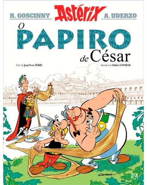 Astérix: O Papiro de César (Ed.Portuguesa, capa dura)