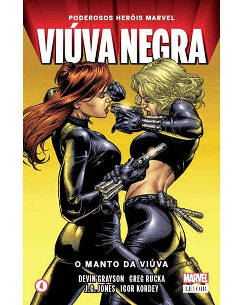 Poderosos Heróis Marvel - Viuva Negra: O Manto da Viúva (Ed.Portuguesa, capa dura)