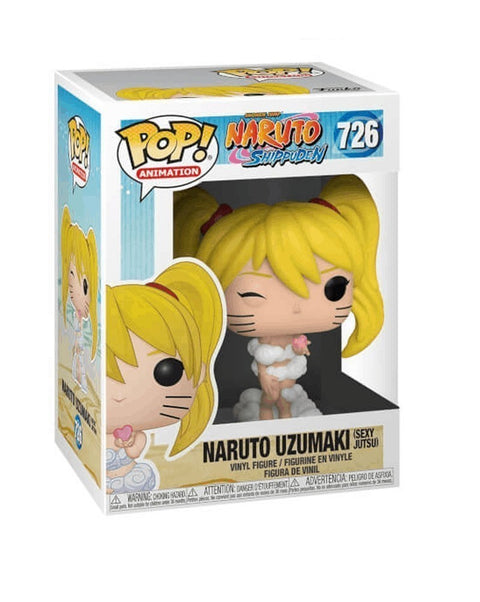 Funko POP Anime - Naruto - Naruto Uzumaki (Sexy Jutsu), caxa