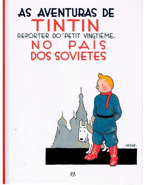 Tintin - No País dos Sovietes (Ed.Portuguesa, capa dura)