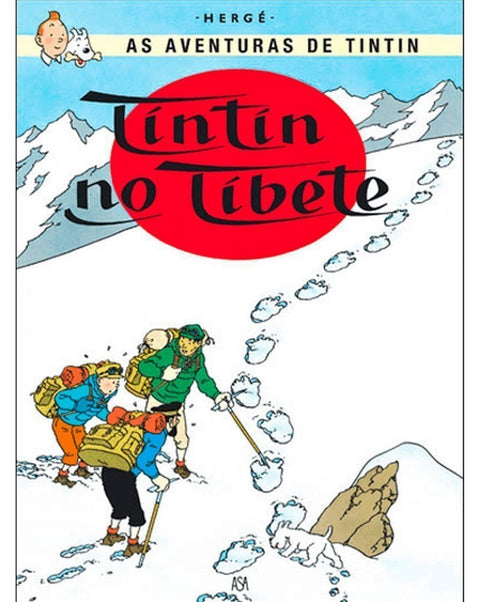 Tintin - No Tibete (Ed.Portuguesa, capa dura)