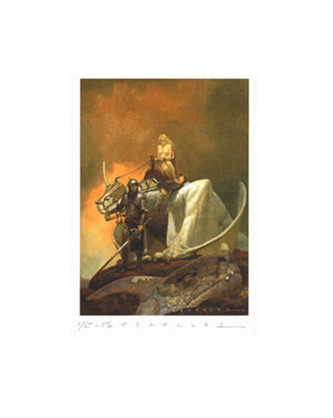 O Mercenário Vol.1, de Segrelles (Ed.Portuguesa em Capa Dura) serigrafia