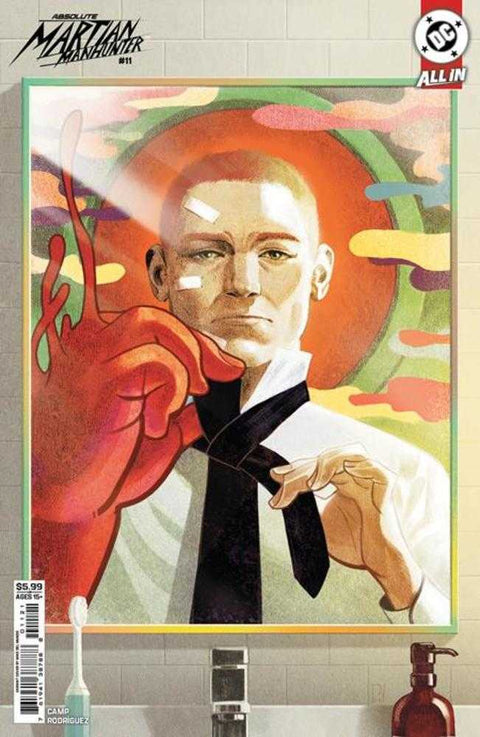 Absolute Martian Manhunter #11 Cover B Mike Del Mundo Card Stock Variant