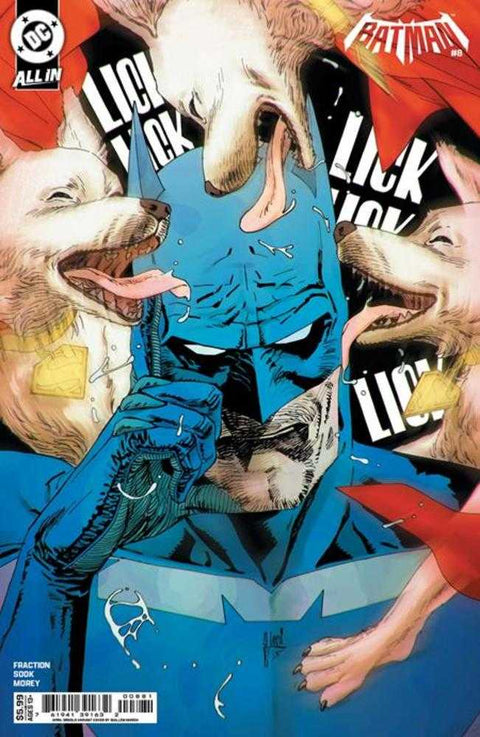 Batman #8 Cover G Guillem March April Drools Card Stock Variant