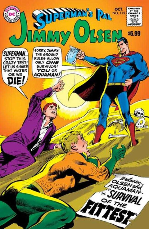Supermans Pal Jimmy Olsen #115 Facsimile Edition Cover C Neal Adams Foil Variant