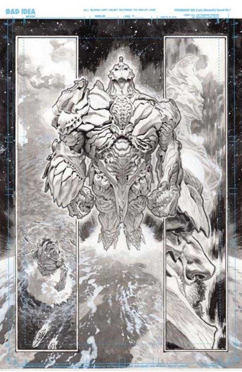 Olympus Saga Megalith #1 (Of 4) Cover T Lewis Larosa Original Art Edition 17 Variant
