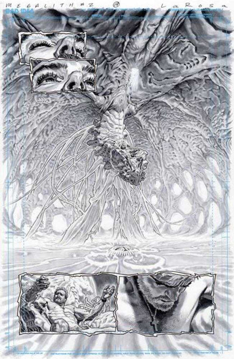 Olympus Saga Megalith #1 (Of 4) Cover Z Lewis Larosa Original Art Edition 23 Variant