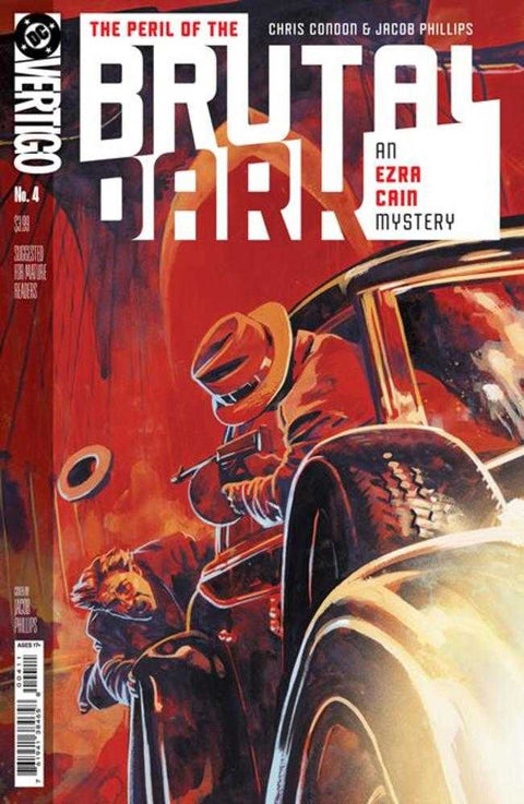 The Peril Of The Brutal Dark An Ezra Cain Mystery #4 (Of 6) Cover A Jacob Phillips (Mature)