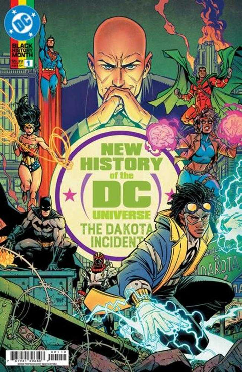 New History Of The DC Universe The Dakota Incident #1 (One Shot) 2nd Print Cover A Diego Olortegui