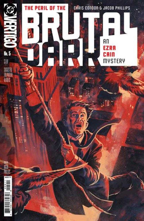 The Peril Of The Brutal Dark An Ezra Cain Mystery #5 (Of 6) Cover A Jacob Phillips (Mature)