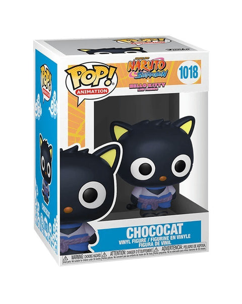 Funko POP Anime - Naruto Shippuden/Hello Kitty & Friends - Chococat (Sasuke) caixa