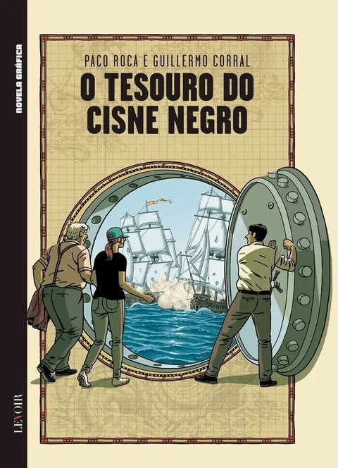 O Tesouro do Cisne Negro, de Paco Roca e Guillermo Corral (Ed.Portuguesa, capa dura)