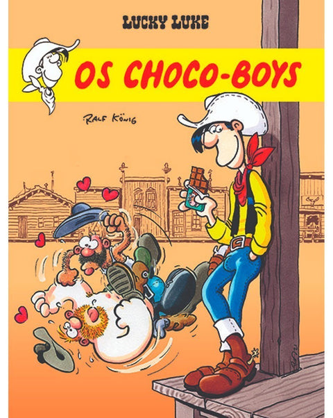 Lucky Luke: Os Choco-Boys (Ed.Portuguesa, capa dura)