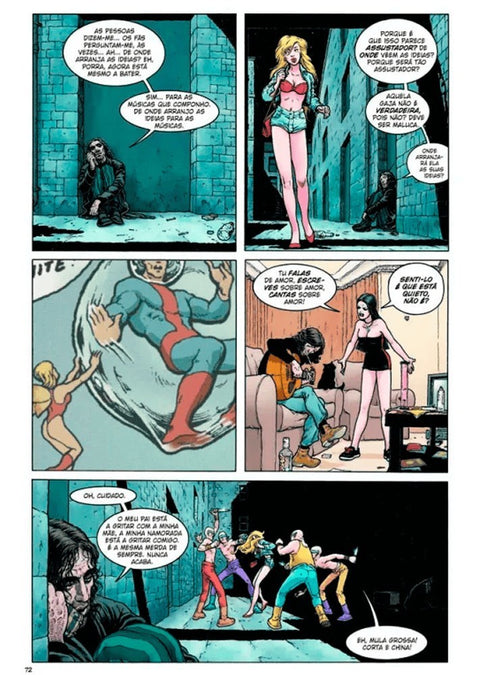 Flex Mentallo - O Herói do Mistério, de Grant Morrison e Frank Quitely (Ed.Portuguesa, capa dura)