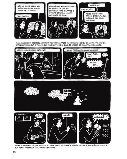 Frango com Ameixas, de Marjane Satrapi (Ed. Portuguesa, capa dura)