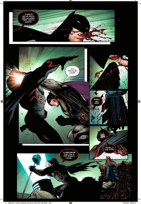 DC Black Label - Batman: O Último Cavaleiro da Terra, de Snyder e Capullo (Ed.Portuguesa, capa dura)