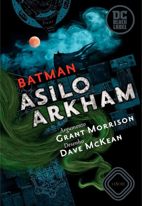 DC Black Label - Batman: Asilo Arkham, de Grant Morrison e Dave McKean (Ed.Portuguesa, capa dura)