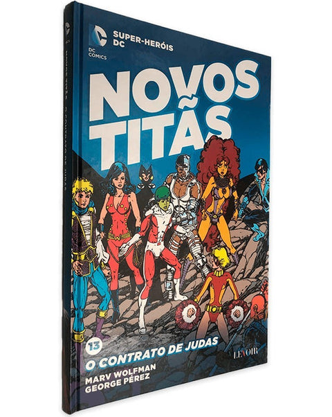 Super-Heróis DC - Livro 13: Novos Titãs - O Contrato de Judas (Ed.Portuguesa, capa dura)