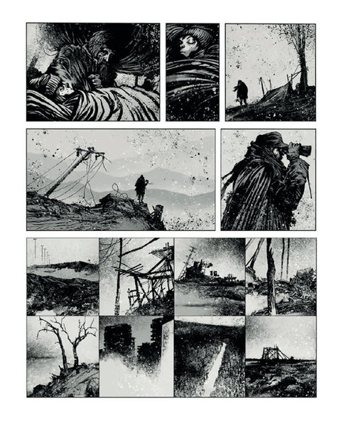 A Estrada, de Manu Larcenet baseado na obra de Cormac McCarthy (Edição Portuguesa)