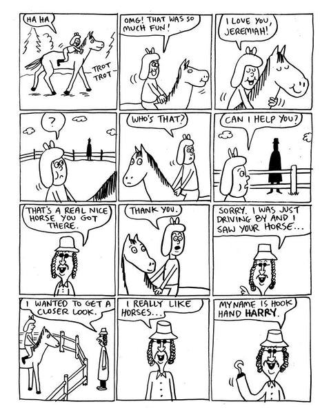 A Tale of Terror Issue Three: WHO R*PED MY HORSE by Johnny Ryan