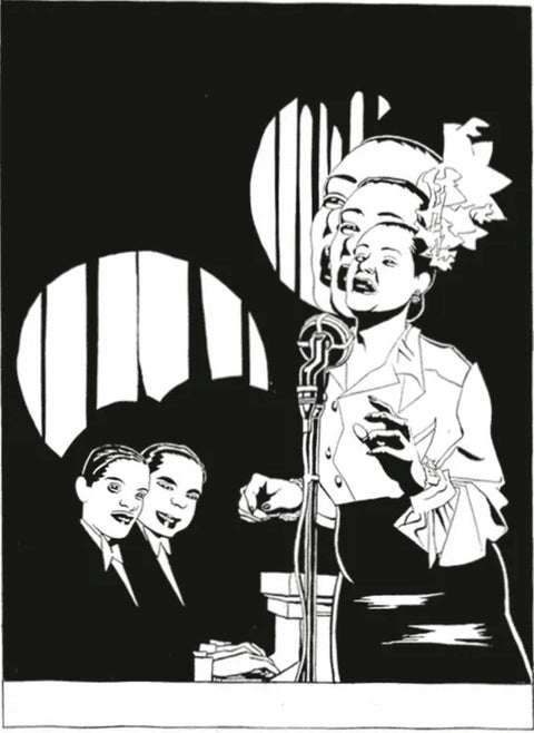 Billie Holiday, de Muñoz e Sampayo (Ed.Portuguesa, capa dura)