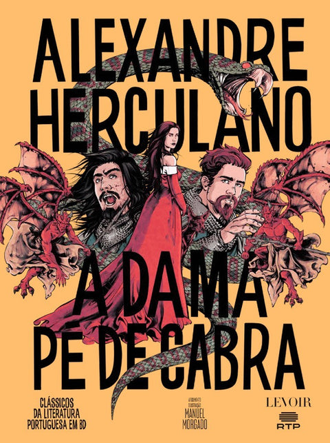 A Dama Pé de Cabra, de Alexandre Herculano (Ed. portuguesa, capa dura)