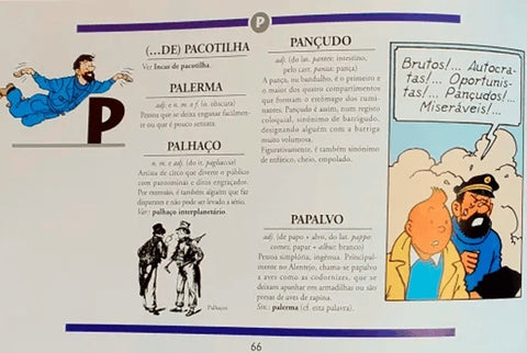 Dicionário Ilustrado dos Insultos do Capitão Haddock (Ed.Portuguesa, capa dura)