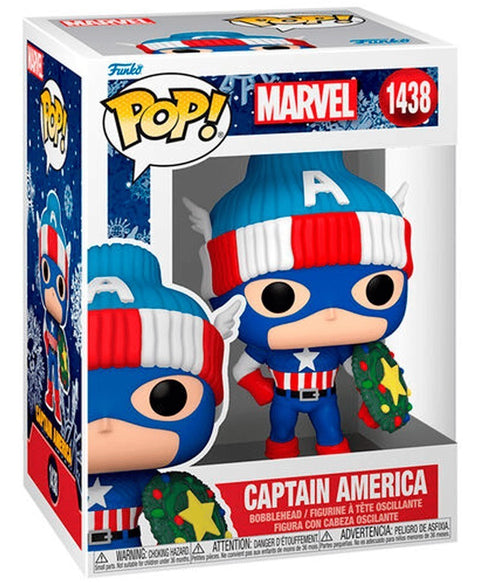Funko POP Marvel - Holiday - Captain America