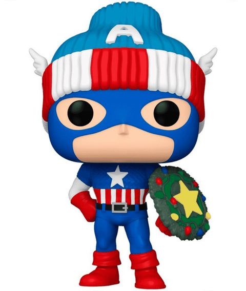 Funko POP Marvel - Holiday - Captain America