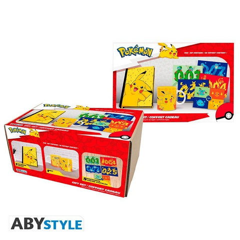 Pokémon Pack - Caneca + Caderno + Postais