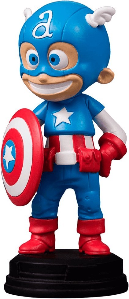 Marvel Comics - Captain America Statue Animated Style
