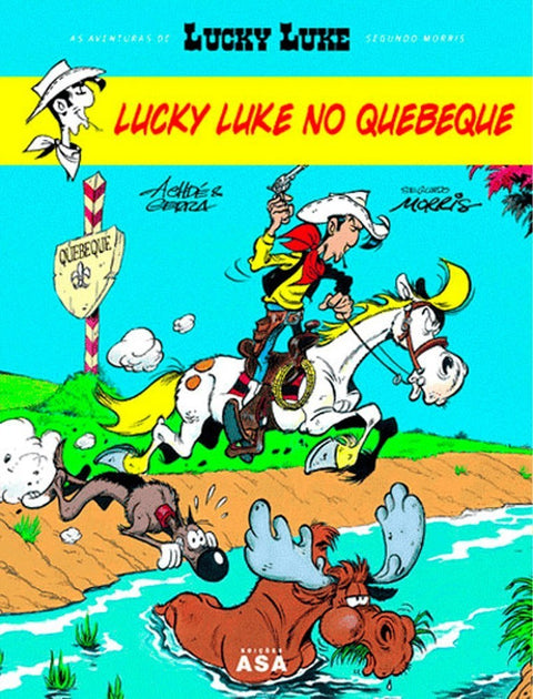 Lucky Luke - No Quebeque (Ed.Portuguesa, capa dura)