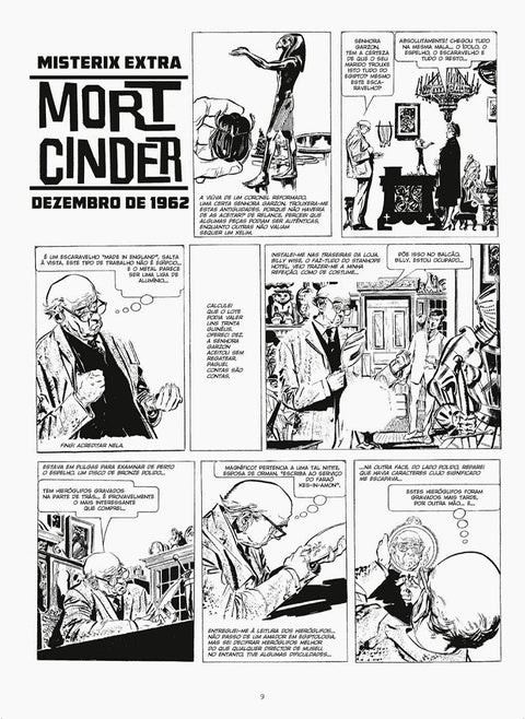 Mort Cinder, de Oesterheld e Breccia (Ed.Portuguesa, capa dura)