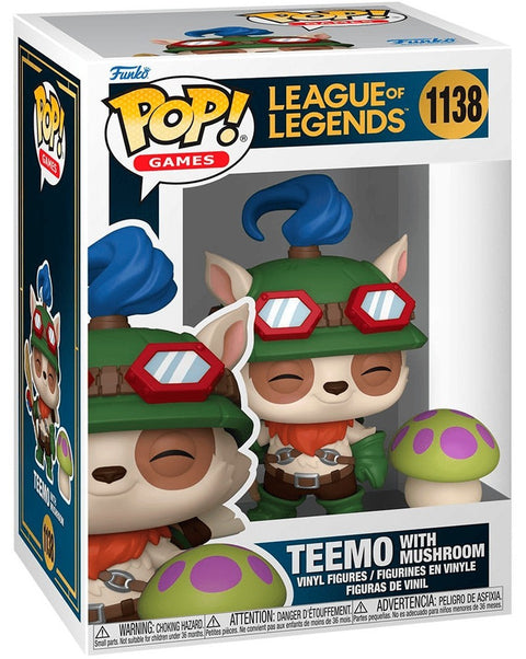 PREORDER! Funko POP & Buddy Games - League of Legends - Teemo w/ Shroom