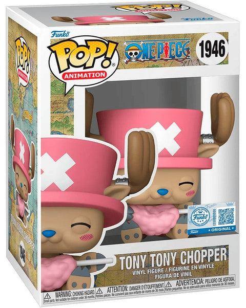 Funko POP Anime - One Piece - Tony Tony Chopper with Cotton Candy (Exclusive)