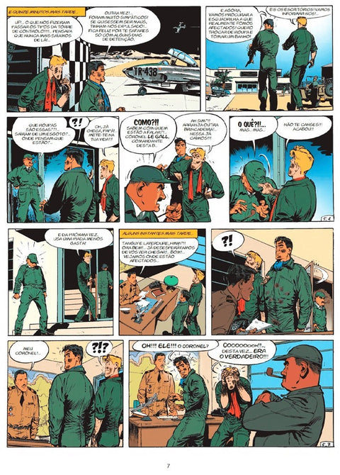 Tanguy & Laverdure - Escola de Pilotos, vol.01 (Ed.Portuguesa, Capa Dura)