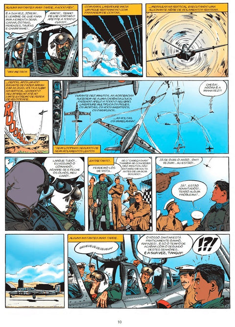 Tanguy & Laverdure - Escola de Pilotos, vol.01 (Ed.Portuguesa, Capa Dura)