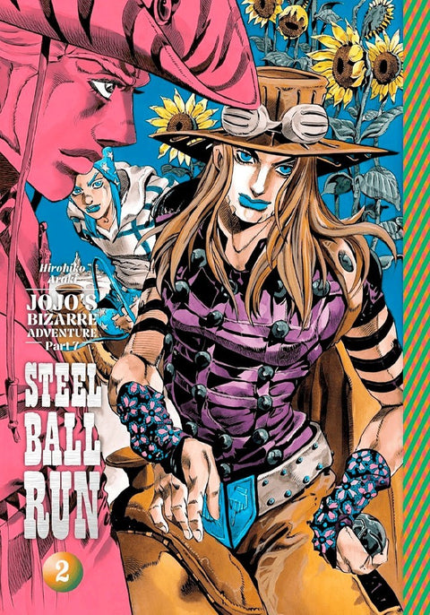 JoJo's Bizarre Adventure Part 7 Steel Ball Vol.02 (Ed. em Inglês)