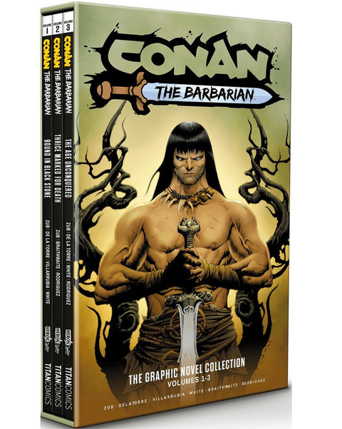 Conan The Barbarian Slipcase Edition 1-3 HC (Ed. em Inglês)
