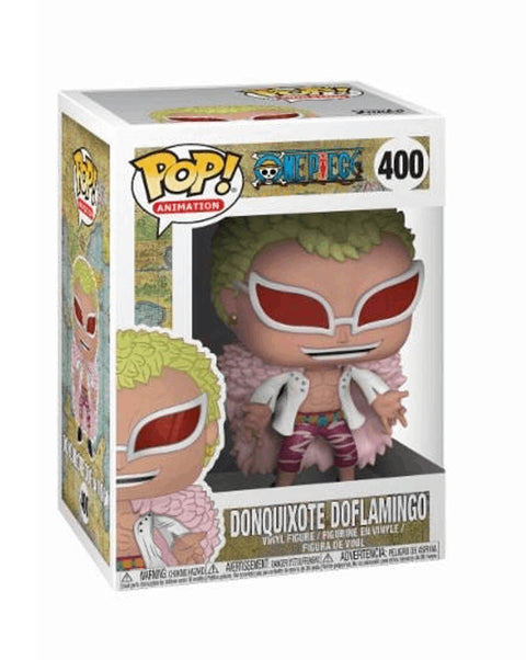 Funko POP Anime - One Piece - Donquixote Doflamingo, caixa