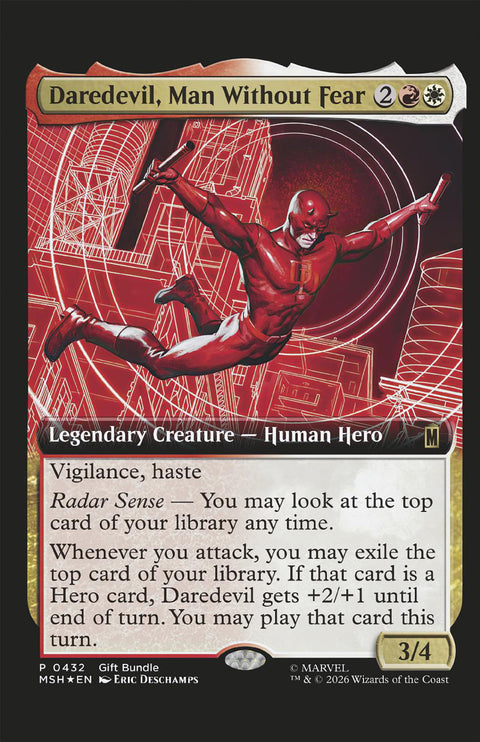 Daredevil #4 Classified Artist Magic: The Gathering Variant