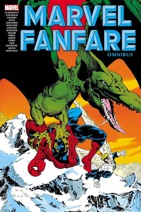 Marvel Fanfare Omnibus Vol. 1 Michael Golden Cover cover image