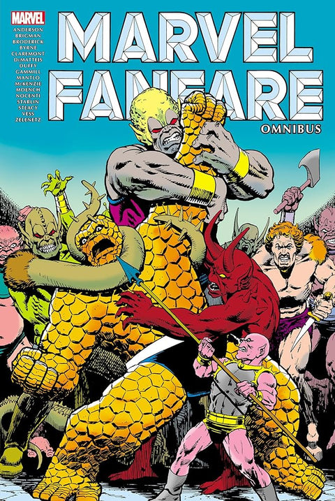 Marvel Fanfare Omnibus Vol. 2 Jim Starlin Cover cover image